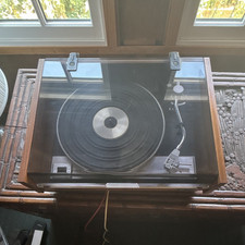 SANYO TP-80SA Belt Drive Turntable 4-Speed w/ Dust Cover Stereo RCA
