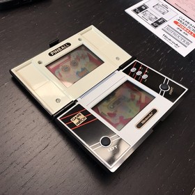 Nintendo Game And Watch Pocketsize Pinball PB-59 Rare Box Variant Collector