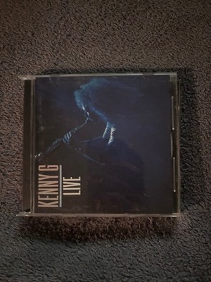 Kenny G Live CD Arista Jazz Saxophone Live Concert Album Jewel Case Used Good