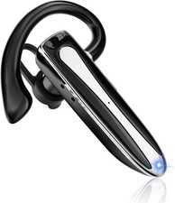 Bluetooth Earpiece V6.1, Wireless Handsfree Headset with Mic, CVC8.0 Noise Ca...