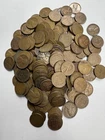 160 Copper Wheat Pennies Bulk Lot, Lincoln Cent Collection, Unsearched