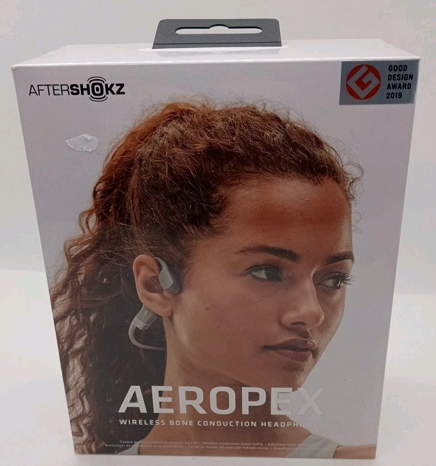 Aftershokz AEROPEX Lunar Gray Wireless Bone Conduction