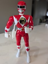 Bandai Mighty Morphin Power Rangers Red Ranger 8" Vintage Action Figure 1993