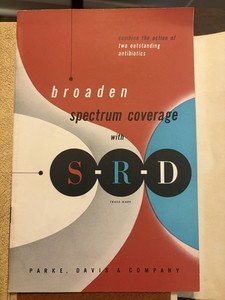 Parke, Davis & Company S-R-D Antibiotic Booklet Penicillin Combo