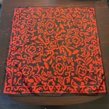 Women's Sarah Coventry Scarf Red Navy Blue