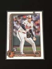 CADE POVICH 2025 TOPPS BASE ROOKIE BALTIMORE ORIOLES #25