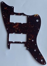 For Fit Fender Squier Affinity Jazzmaster Style Guitar Pickguard Brown Tortoise