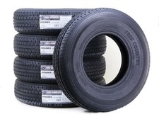 5 Premium FREE COUNTRY Trailer Tires ST235/85R16 Radial 12 Ply LR F Steel Belted