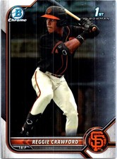 2022 Bowman Draft #BDC-33 Reggie Crawford Chrome