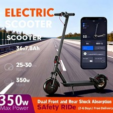 Dual - Shock Adult E - Scooter: 20 -Mile, 20 mph, Power - Driven Urban Speedster