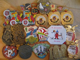 Konvolut Karnevalsorden Vintage 60er 70er 80er 90er 00er Jahre Stolberg Aachen