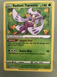 Radiant Tsareena 016/195 Silver Tempest Holo Radiant Rare