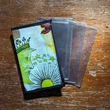 Personal Size Traveler's Notebook Accessories: Clear Dashboards + Zipper Pouch