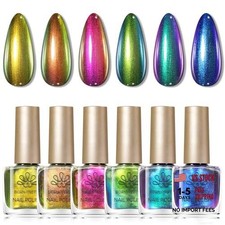 Chameleon Nail Polish Set, 6 Colors Chrome 6P...