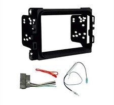 Double Din Car Stereo Radio Install Kit, Wire Harness, and Antenna Adapter