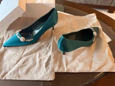 Genuine & Brand New Manolo Blahnik Lamik 50 mm Pumps Size 39/9 B