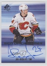 2015-16 SP Authentic Sign of the Times Jiri Hudler #SOTT-JH Auto 0w0l