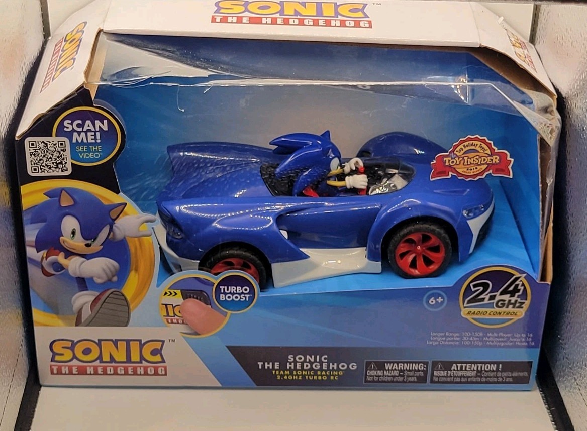 W/ Turbo Boost Sonic The Hedgehog New