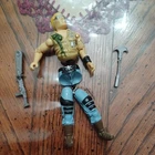 1985 GI JOE BUZZER 3.75 Inch Action Figure Vintage ARAH With Weapons