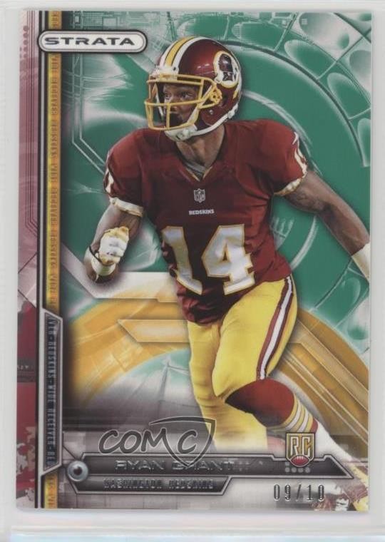 2014 Topps Strata Rookie Emerald 9/10 Ryan Grant #151 Rookie RC 0af