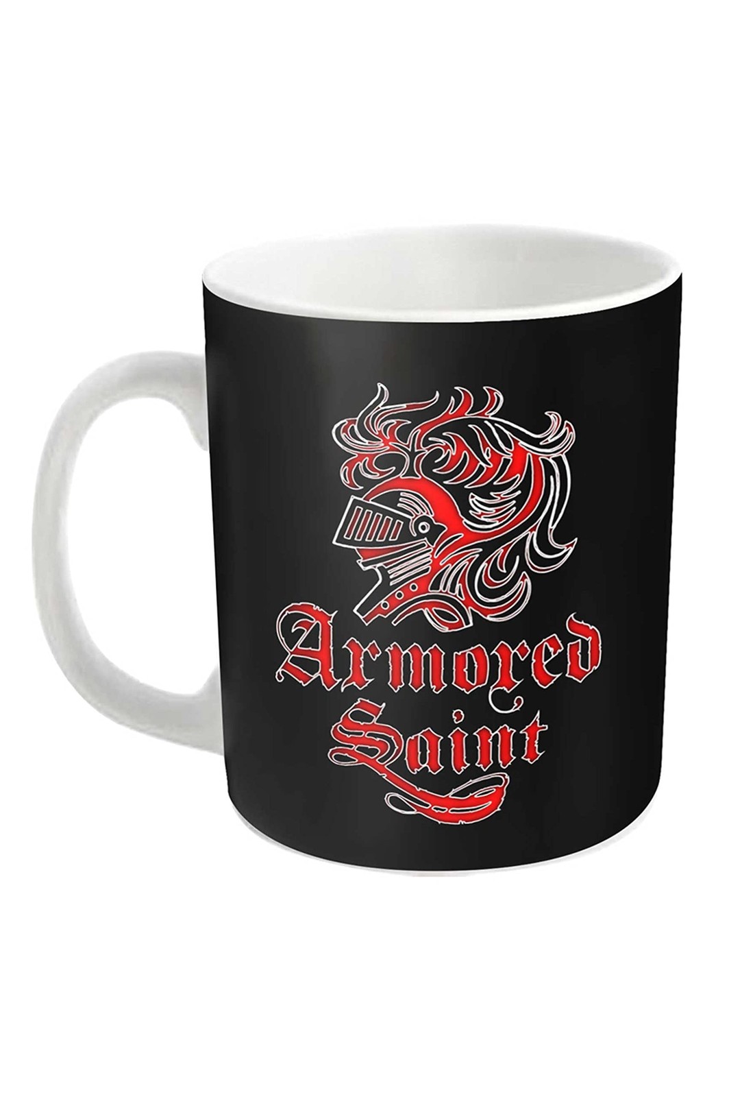 Официальный логотип группы Armored Saint Mug Band в белой упаковке одного размера
