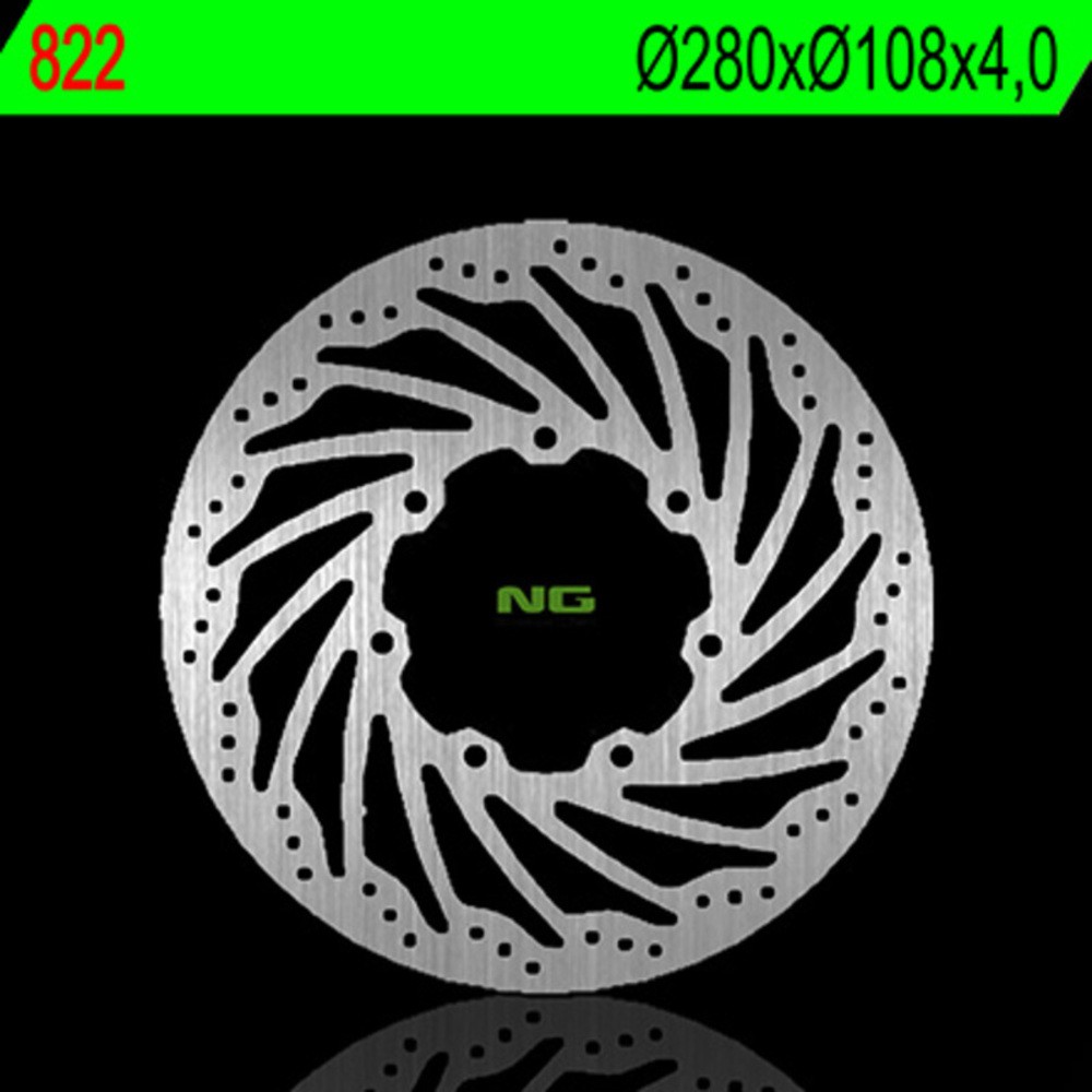 Free Shipping NG BRAKES Round Fixed Brake Disc For Motorcycle Parts