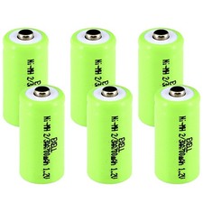 6x Exell 2/3AA NiMH 700mAh 1.2V Button top Rechargeable Battery 2.99 per gallon
