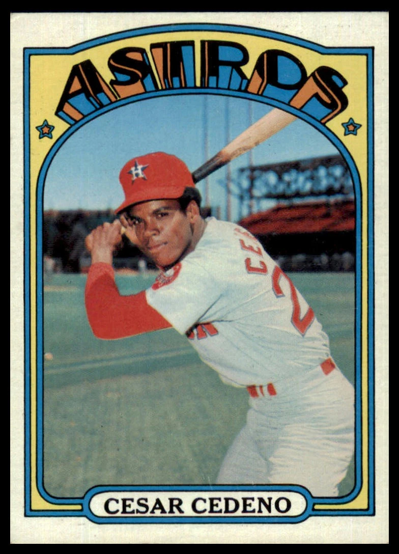 Cesar Cedeno trading card