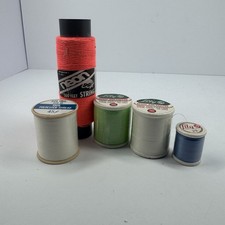 Vintage Lily Thread Lot New Polyester Cotton Sewing Spools Mixed