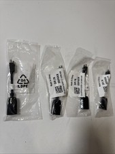 Lot of 4 NEW DELL Mini DisplayPort To DisplayPort MiniDP To DP Adapter Cable