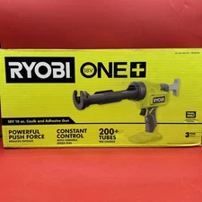 Brand New in Box Ryobi ONE+ 18V Cordless 10 oz. Caulk & Adhesive Gun (Tool Only)