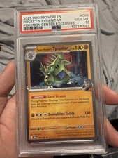 PSA 10 Team Rocket's Tyranitar Pokemon Center Stamped Promo Pokemon Card
