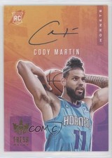 2019-20 Panini Court Kings Fresh Paint 127/149 Cody Martin #FP-CMA Auto 01wt