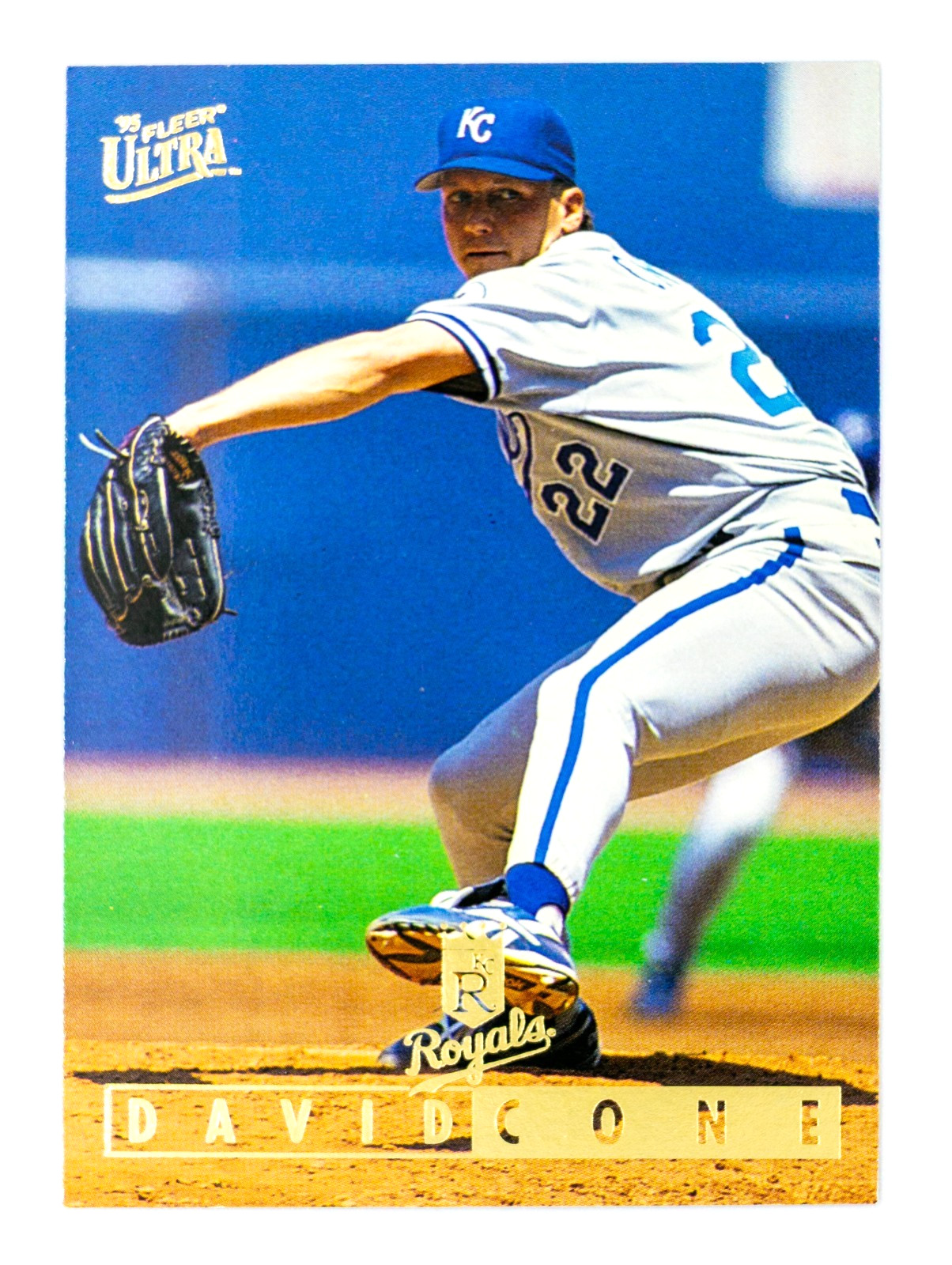 David Cone #55 (1995 Fleer Ultra) Baseball Card, Kansas City Royals