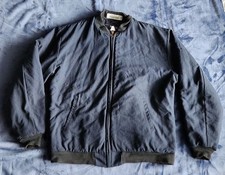 Mens Bulwark FR Protective Apparel Fire Resistant Jacket Navy Size XL