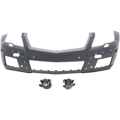 2048804840, 2518200756, 2518200856 New Bumper Covers Fascias Set of 3 Front