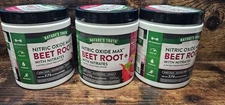 3 Beet Root Powder Nitric Oxide Vegan Nature's Truth Size: 7.73 ozexp 10/25 