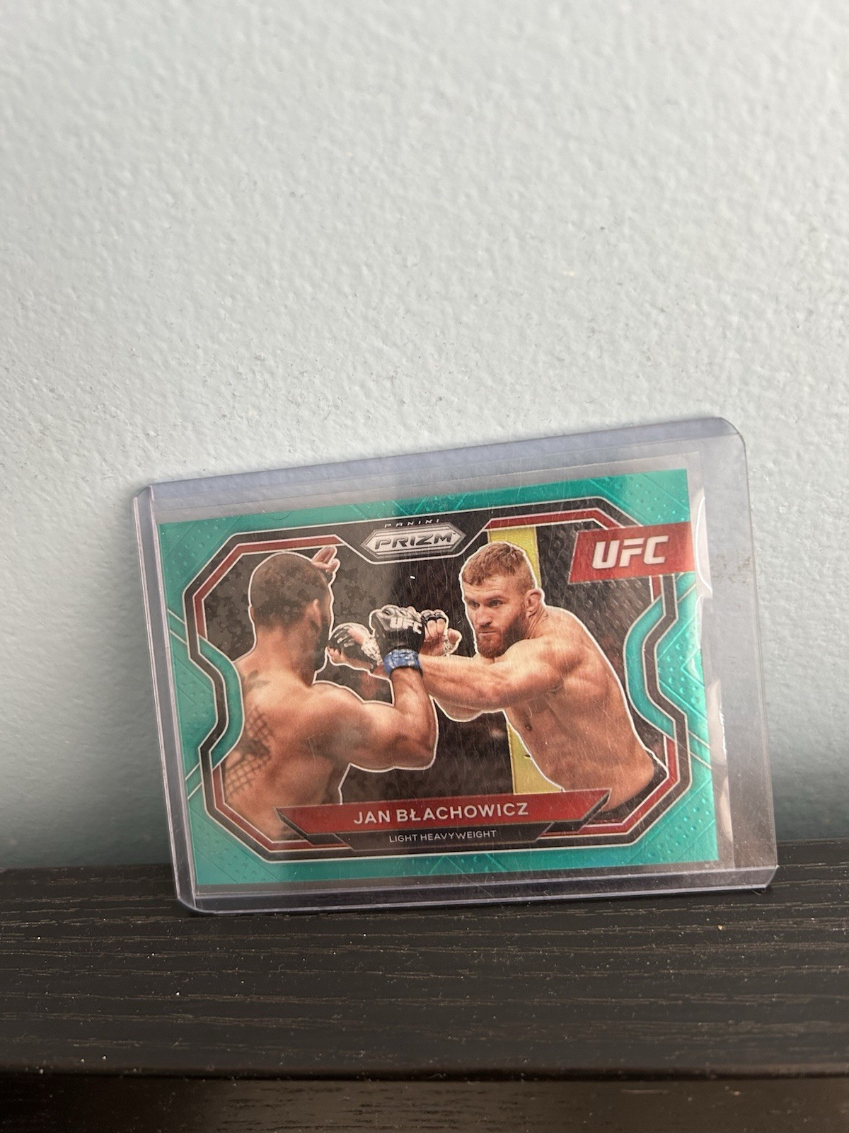 2021 Panini Prizm UFC - Jan Blachowicz #140 Teal Prizm /49
