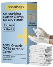 100 Organic Cotton Gloves For Dry Hands Sleeping - Breathable Cotton For Ecz... 100 Organic Cotton Gloves For Dry Hands Sleeping - Breathable Cotton For Ecz...