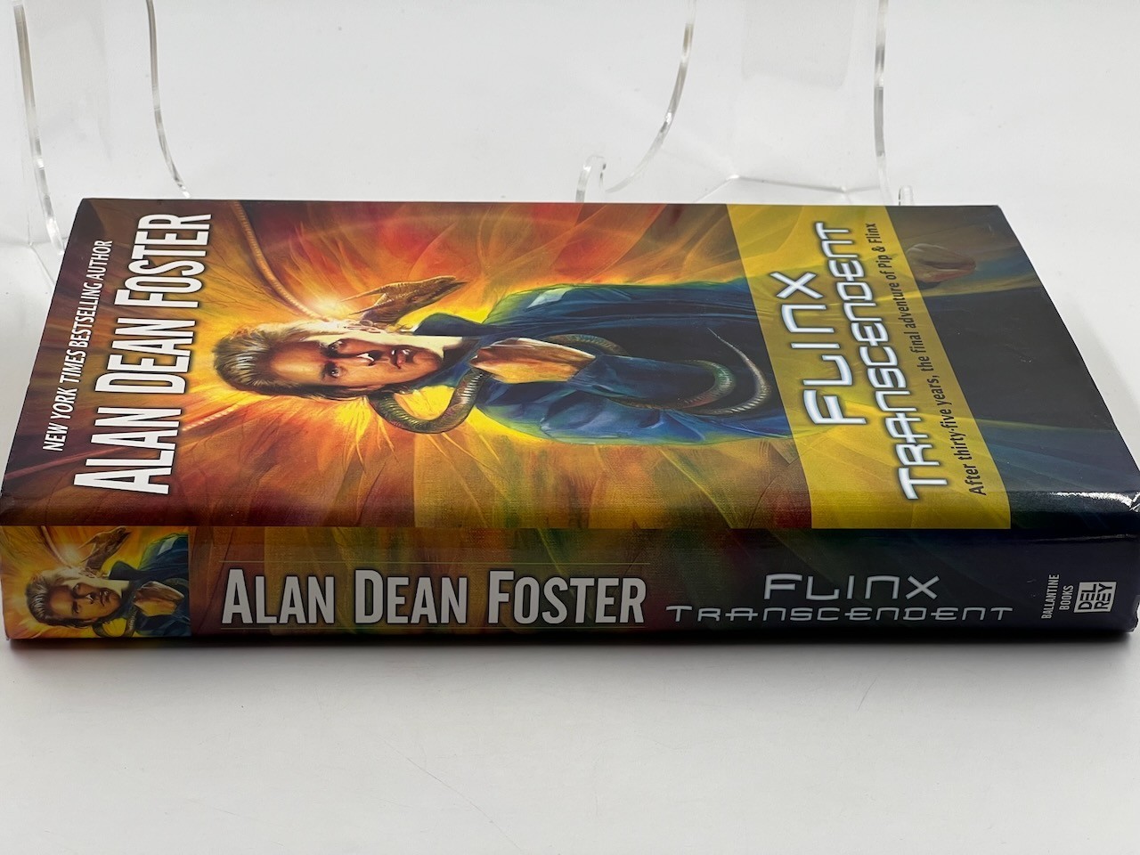 Alan Dean Foster, Flinx - Transcendent, HC DJ 1st 2009, Del Rey