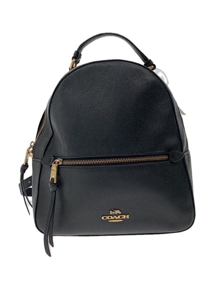 Coach Backpack Black F76624 Used, 8.5cm (3.3in) depth, 23cm (9.1in) height