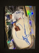 2025 Diamond Icons Chan Ho Park Chrome Autograph 10/10 Looks Perfect!