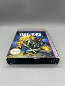 Nintendo NES Game Time Lord con Caja y Manual Incluido Excelente Estado RARO