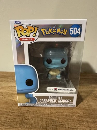 Funko Pop! Vinyl: Pokémon - Squirtle (Pearlescent) Pokemon Center With Hard Case