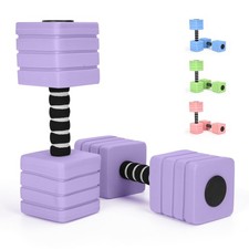 Water Weights for Pool Exercise, EVA-Foam Water Aerobics Equipment for Women,...