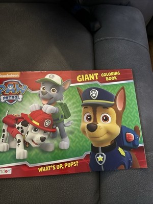 PAW PATROL Giant Coloring and Adventure Activity Book--NEW! 16x11 U28