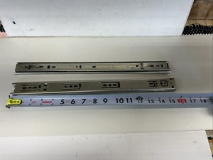 Two Older Accuride Drawer Slides 15-1/2” Inch