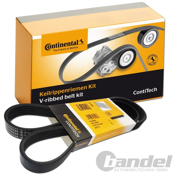 Continental Keilrippenriemensatz Passend FüR Audi A1 A3 A4 A5 Q2 Q3 Cupra-image