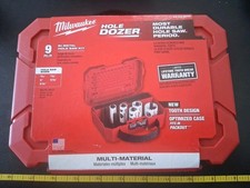 Milwaukee 49-22-4006 Hole Dozer Assorted Bi-Metal Hole Saw Kit 9 Pc.
