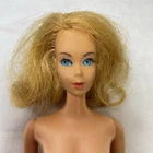 FOR RESTORATION Vtg Barbie Doll #1160 TNT Twist N Turn 1960s Blonde Flip Hair
